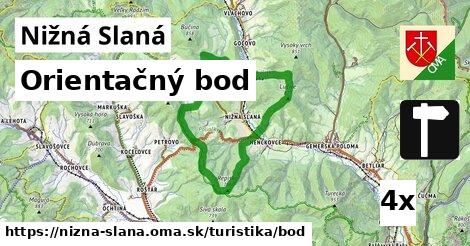 Orientačný bod, Nižná Slaná