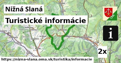 Turistické informácie, Nižná Slaná