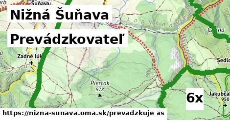 prevádzkovateľ v Nižná Šuňava