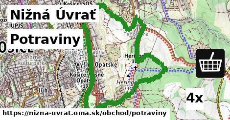 potraviny v Nižná Úvrať