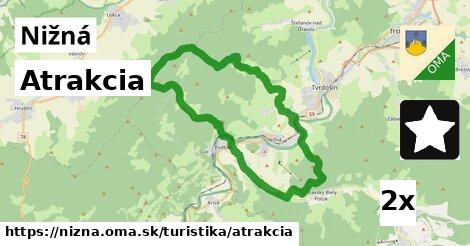 Atrakcia, Nižná