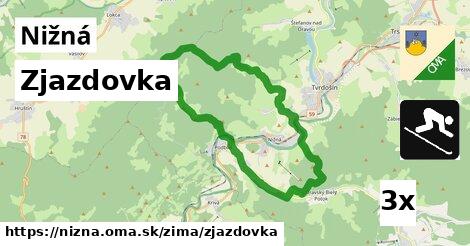 Zjazdovka, Nižná