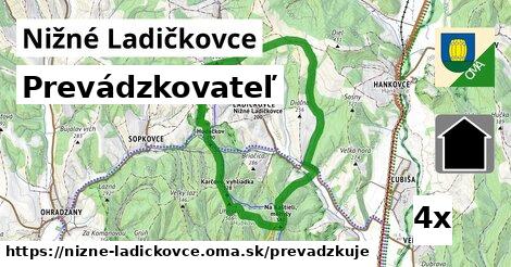 prevádzkovateľ v Nižné Ladičkovce