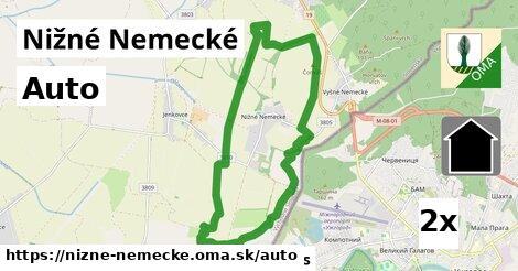 auto v Nižné Nemecké