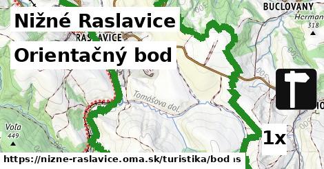 Orientačný bod, Nižné Raslavice