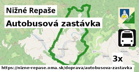 Autobusová zastávka, Nižné Repaše