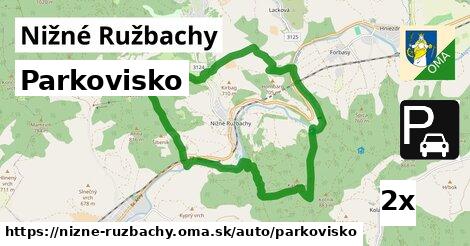 parkovisko v Nižné Ružbachy