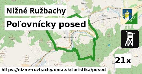 Poľovnícky posed, Nižné Ružbachy