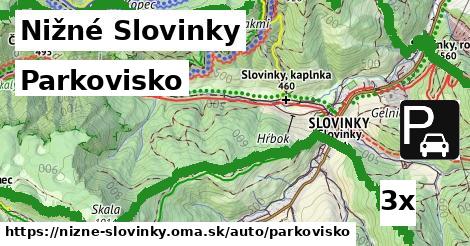 Parkovisko, Nižné Slovinky