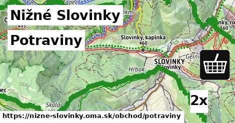 Potraviny, Nižné Slovinky