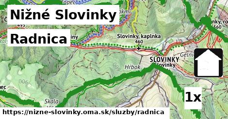 Radnica, Nižné Slovinky