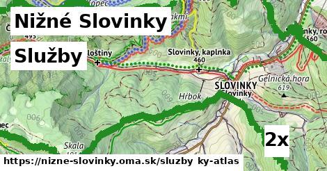 služby v Nižné Slovinky