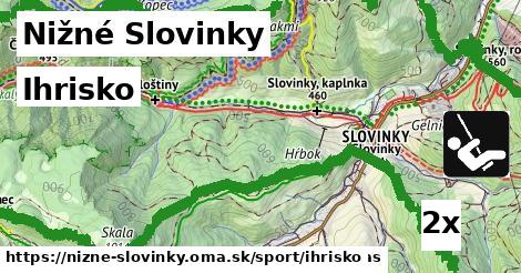 Ihrisko, Nižné Slovinky