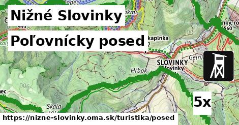 Poľovnícky posed, Nižné Slovinky