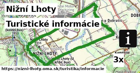 Turistické informácie, Nižní Lhoty