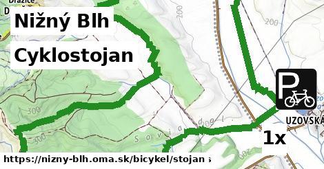 cyklostojan v Nižný Blh