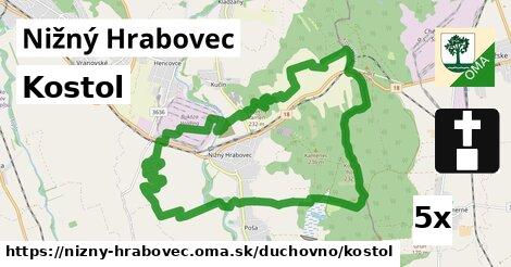 Kostol, Nižný Hrabovec