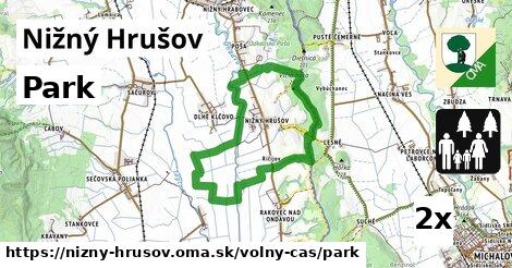 Park, Nižný Hrušov