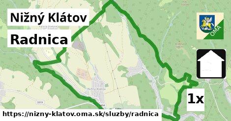 Radnica, Nižný Klátov