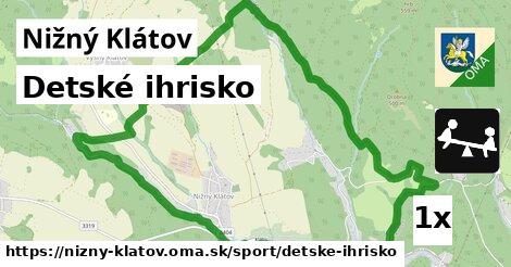 Detské ihrisko, Nižný Klátov