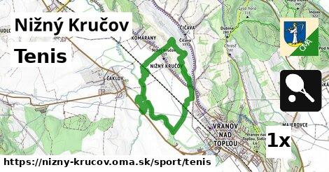 Tenis, Nižný Kručov