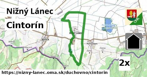 cintorín v Nižný Lánec