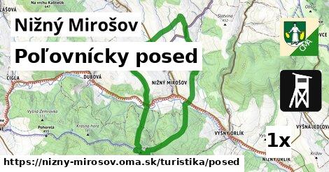 Poľovnícky posed, Nižný Mirošov