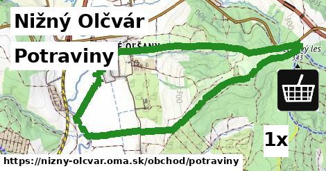 Potraviny, Nižný Olčvár