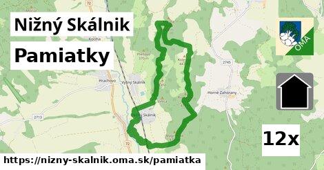 pamiatky v Nižný Skálnik