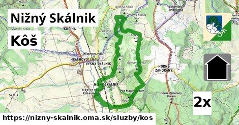 kôš v Nižný Skálnik