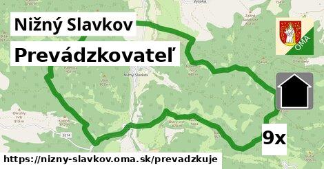 prevádzkovateľ v Nižný Slavkov