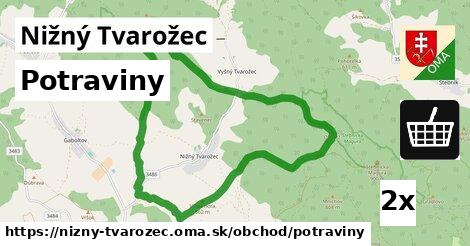 Potraviny, Nižný Tvarožec