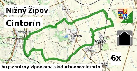 Cintorín, Nižný Žipov