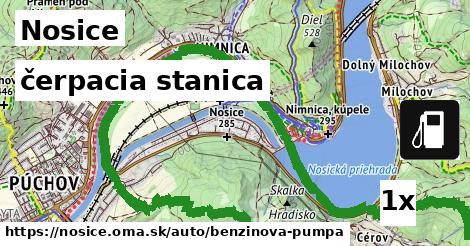 čerpacia stanica, Nosice