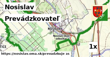 prevádzkovateľ v Nosislav