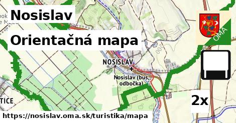 Orientačná mapa, Nosislav