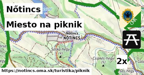 Miesto na piknik, Nőtincs