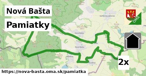 pamiatky v Nová Bašta