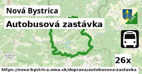 Autobusová zastávka, Nová Bystrica