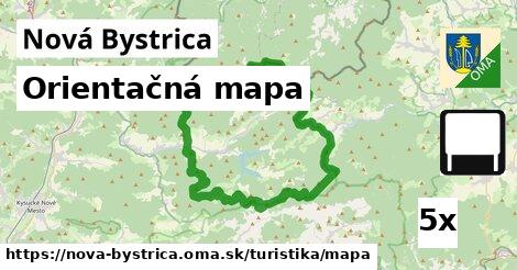 Orientačná mapa, Nová Bystrica