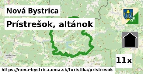 Prístrešok, altánok, Nová Bystrica