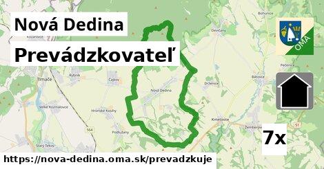 prevádzkovateľ v Nová Dedina