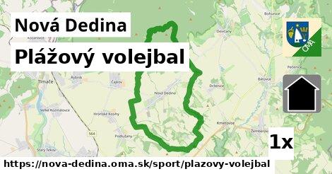 Plážový volejbal, Nová Dedina