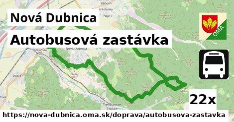 Autobusová zastávka, Nová Dubnica