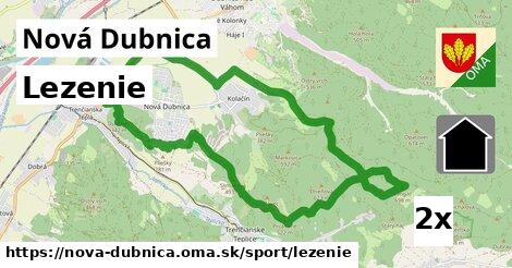 Lezenie, Nová Dubnica