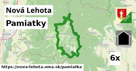 pamiatky v Nová Lehota