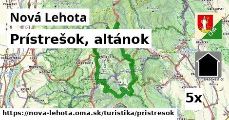 Prístrešok, altánok, Nová Lehota