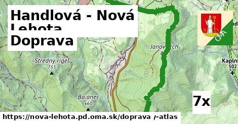 doprava v Handlová - Nová Lehota