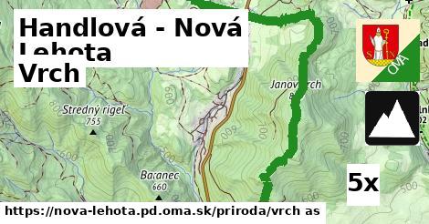 Vrch, Handlová - Nová Lehota