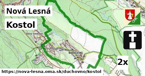 Kostol, Nová Lesná